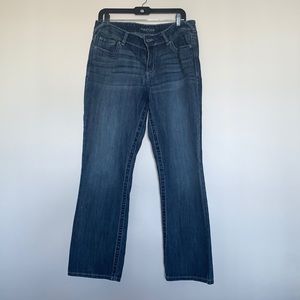 Size 14 Maurices dark blue denim jeans